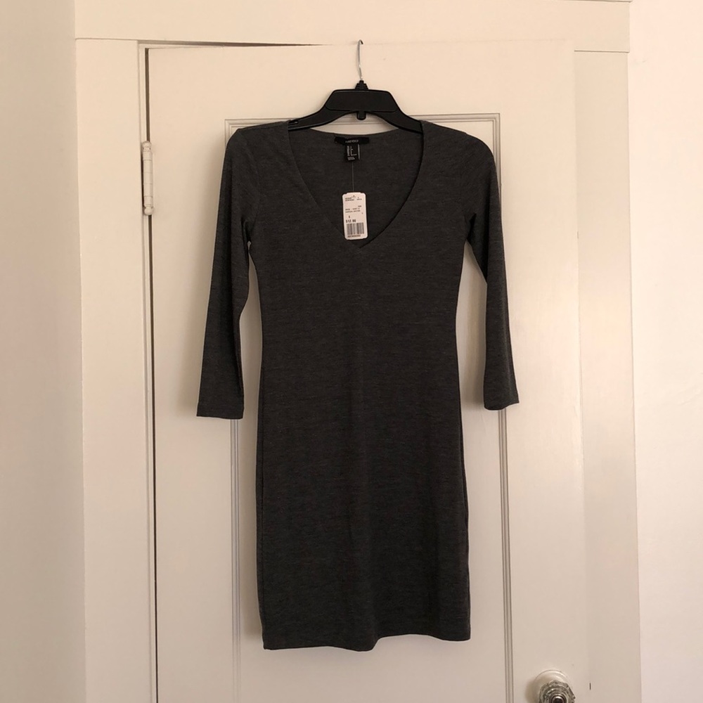 Forever 21 Long sleeve bodycon dress